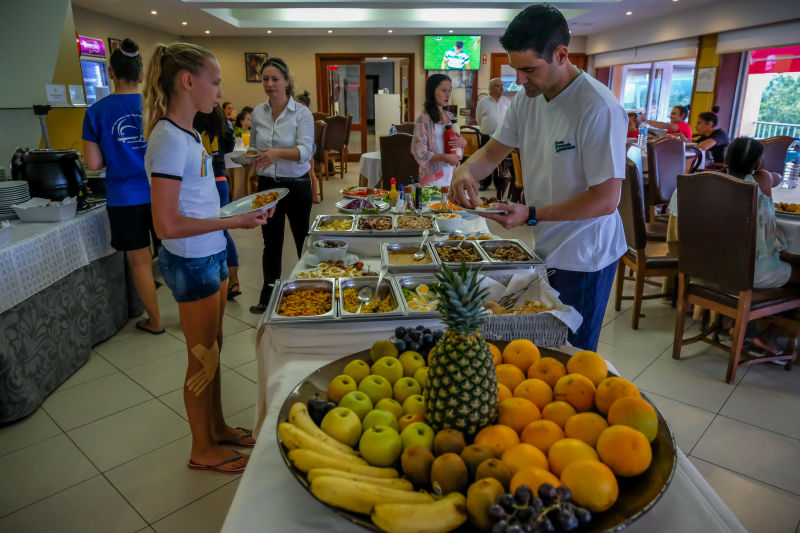 Almoço e jantar