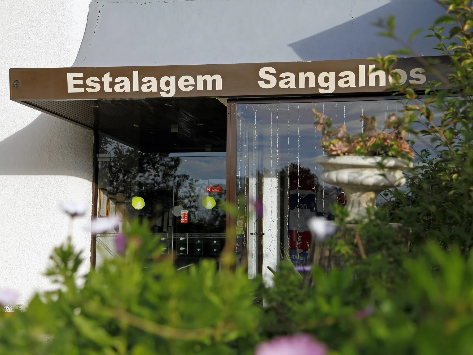 Entrada da Estalagem de Sangalhos